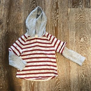 Tucker + Tate - Faux Layered Hoodie Shirt